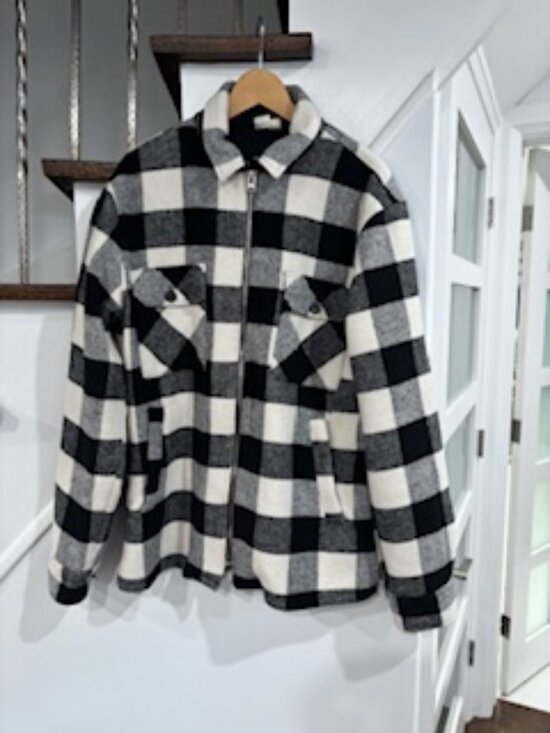 EUC Man's Oak & Ivy Plaid Jacket sz L - Picture 2 of 13